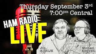 Ham Radio LIVE! September 3, 2026