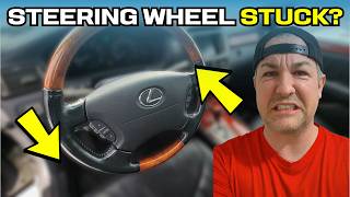 Fixing the Lexus LS430 Steering Wheel That Won’t Move In or Out (Common Failure)