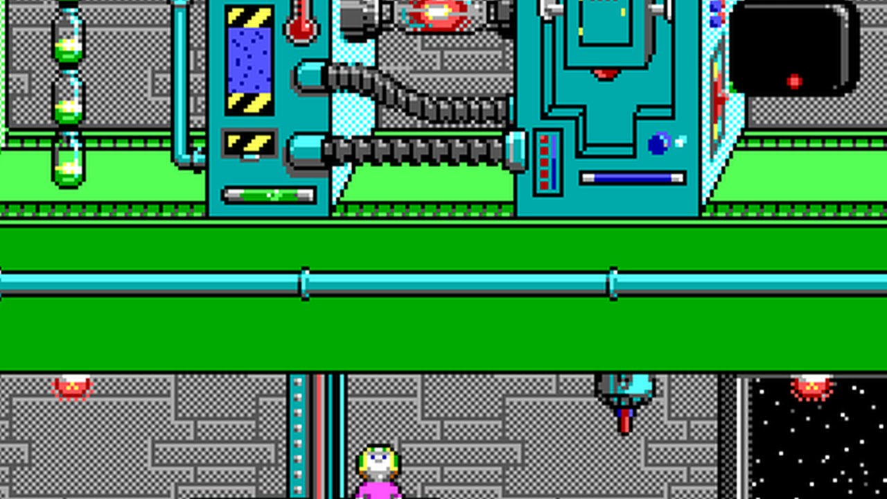 Let's Play Commander Keen 5: The Armageddon Machine 04: Regulation Control Center