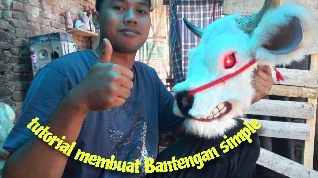 cara mudah dan simple membuat Bantengan(by karya putra tani)