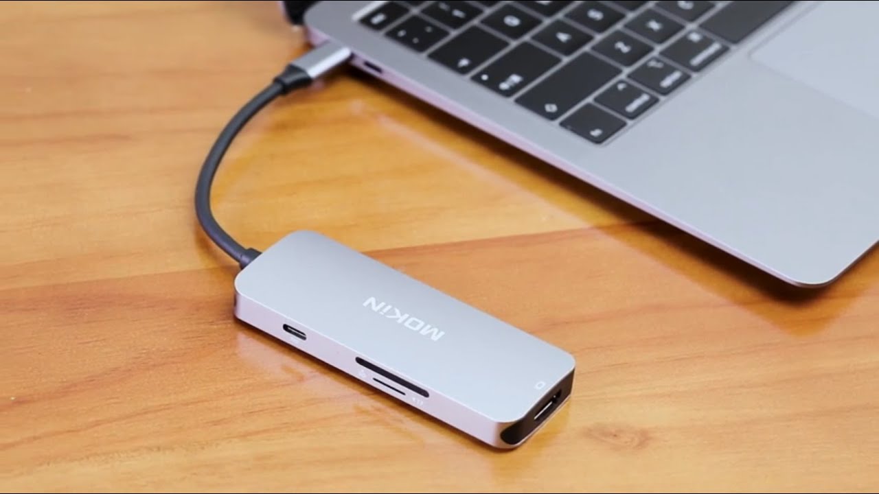 Sleek and Functional ｜MOKiN 7-IN-1 USB C Hub for Your Laptop