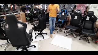 Noblechairs Epic TX fabric \  Обзор и сравнение с обычным  Noblechairs Epic