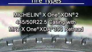 Benefits of the MICHELIN X One Retread and Casing