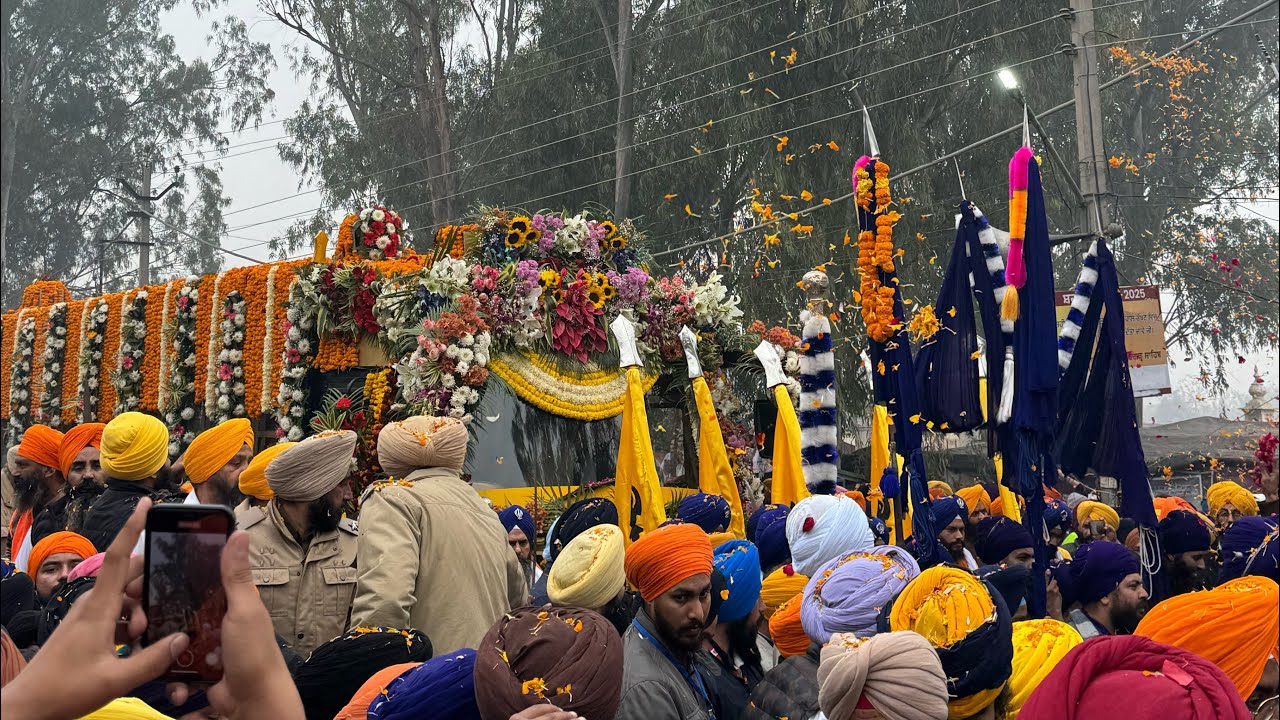 ਸ਼ਹੀਦੀ ਸਭਾ ( palki sahib fatehgarh sahib to jyoti sarup sahib 2025 ) vlog 3 