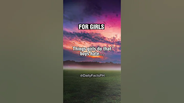 Things Girls Do That Boys Hate…#shorts #psychologyfacts #subscribe  #subscribetomychannel