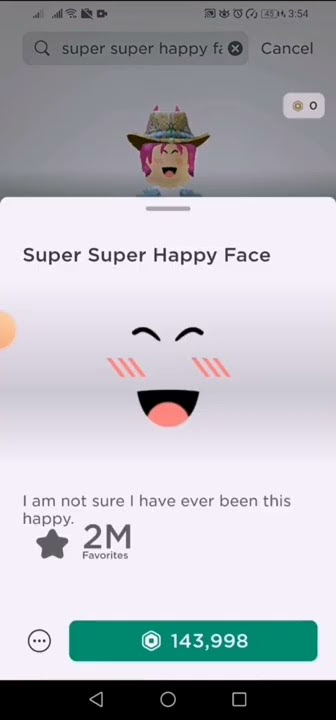how to get super happy face for free (fake)
