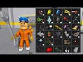 HARD MODE - Play with ITEMS in Barry Prison Run! Roblox #obby