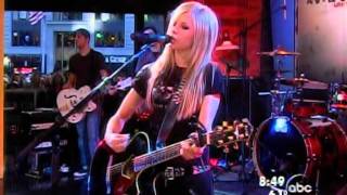 Avril Lavigne - Nobody's Home - Live @ Good Morning America [11.09.2004] [HQ] chords