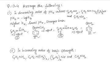 amines / class 12 | NCERT exercise Question 13.4 / L-10