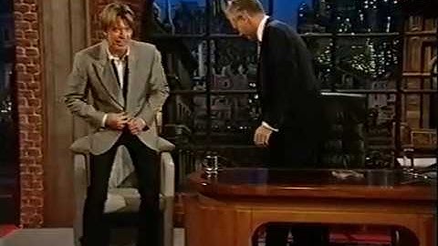 David Bowie Harald Schmidt Show july 11th 2002