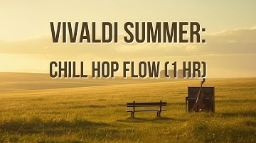 Vivaldi Summer (Mvts 1-3): Bright Chill Hop Journey | Cello Lo-fi for Focus, Study & Relax [1 HR]