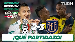 Highlights and goals | Mexico 2-3 Ecuador | International Friendly | TUDN