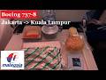 Malaysia Airlines B737 Max 8: Jakarta (CGK) to Kuala Lumpur (KUL) - Economy - Trip Report #266