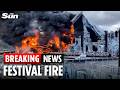 Huge Fire Breaks Out At Tomorrowland Music Festival One Day Before Event Starts Huge Fire Breaks Out At Tomorrowland Music Festival One Day Before Event Starts