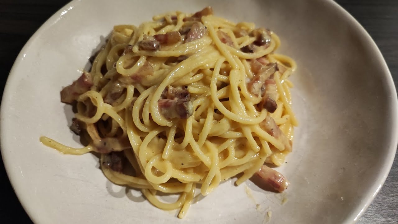 Spaghetti alla Carbonara recipe YouTube