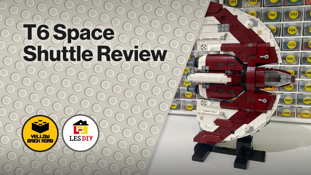 Reviewing the MOC-158878 T6 Space Shuttle | Lesdiy.com | Pixel Dan