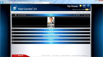 Total Connect: Editing User Profiles