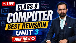 🔴 LIVE CLASS 9 COMPUTER UNIT 3 PROGRAMMING REVISION | IMPORTANT PROGRAMS | HTML/CSS/JAVASCRIPT JOIN