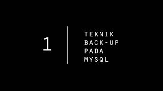Backup, Log Shipping, dan Repilkasi. [MySql, Redis, dan CouchDB ]