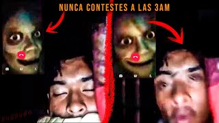 NUNCA CONTESTES A LAS 3AM | Videos MALDITOS para NO Dormir 2022 | p14