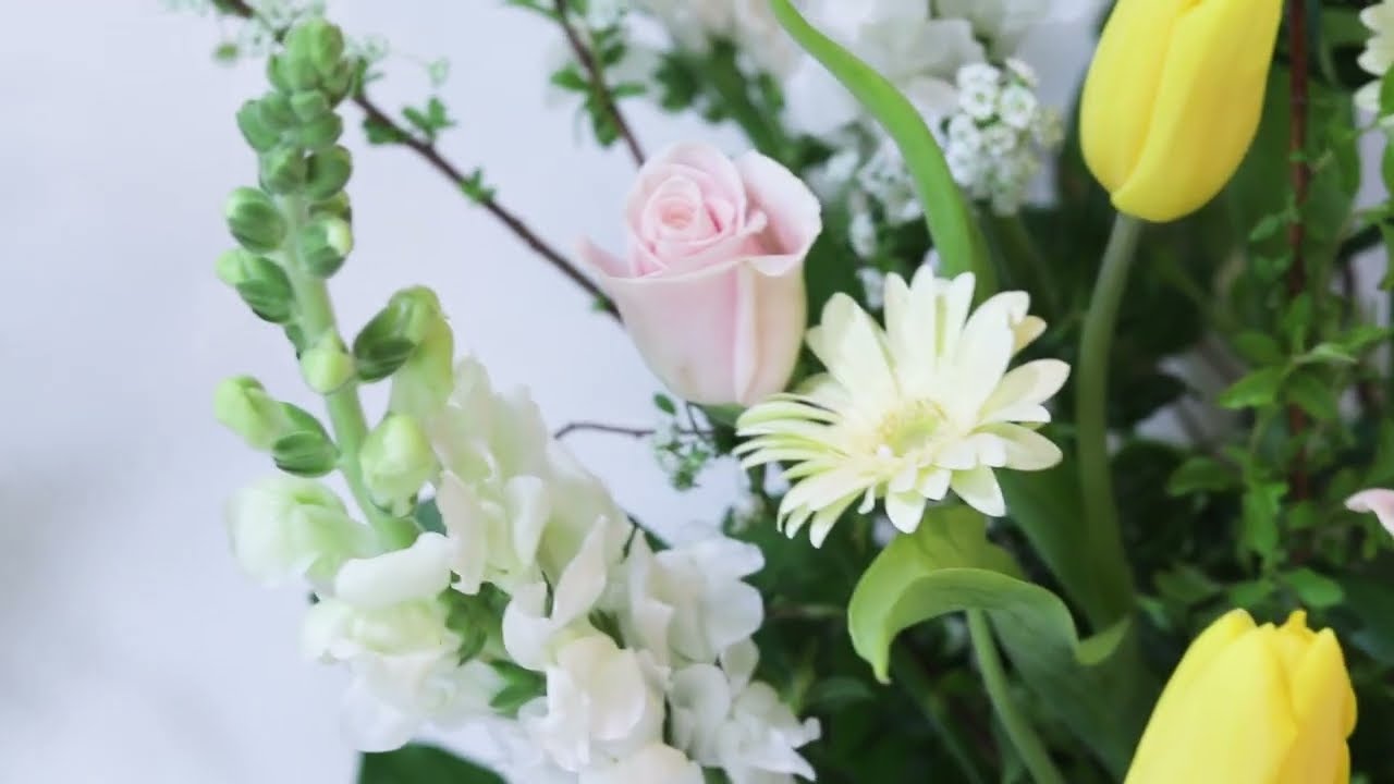 부활절 성전꽃꽂이 하기