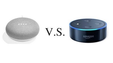 Google home mini V.S Echo dot!