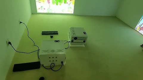 Interactive Floor and Wall Projection System