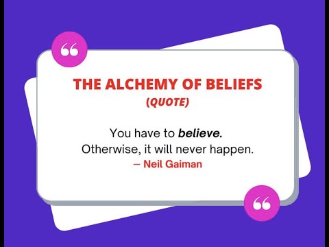 Alchemy of Beliefs Deep Dive into the core