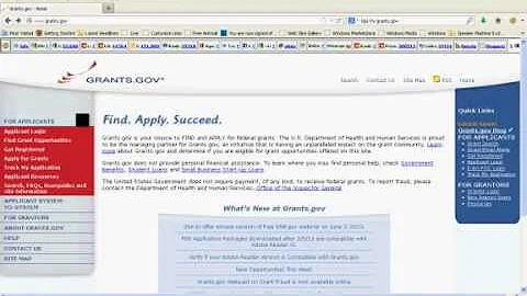 How to Use Grants.Gov to Find Federal  Grants