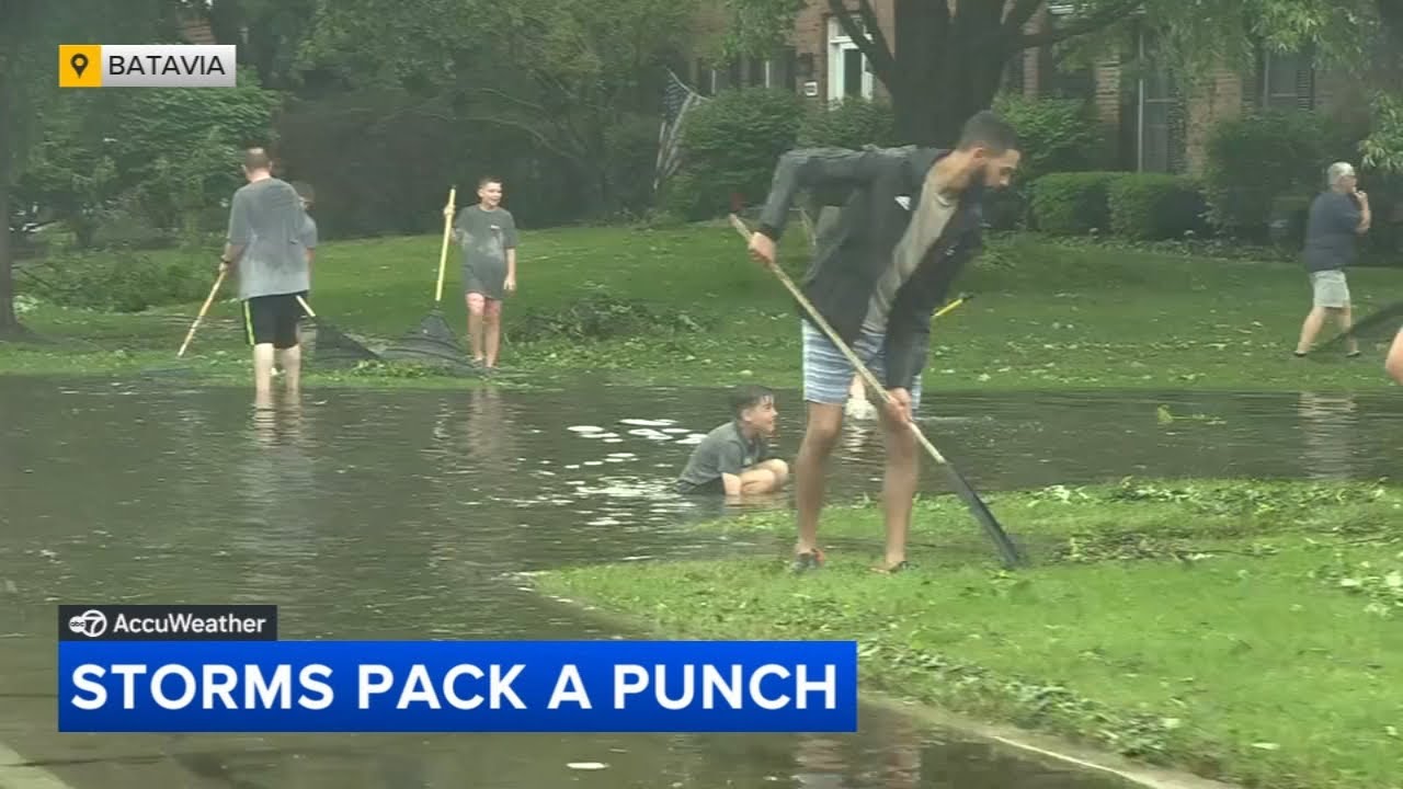 Chicago weather: Strong thunderstorms bring high winds, large hail to ...