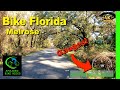 Wild Florida 30 minute ride with speed display | Bike Florida | Melrose | 4K | Indoor Cycling Video