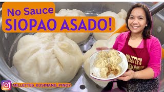 SIOPAO ASADO No Sauce Needed! Number 1 best seller and most requested! Panoorin kung paano gawin.