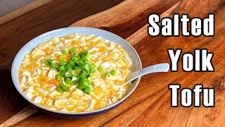 How to Cook The Light, Silky, and Umami Salted Yolk Tofu | 蛋黄豆腐