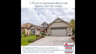 5 Tips for picking the best color for your garage door