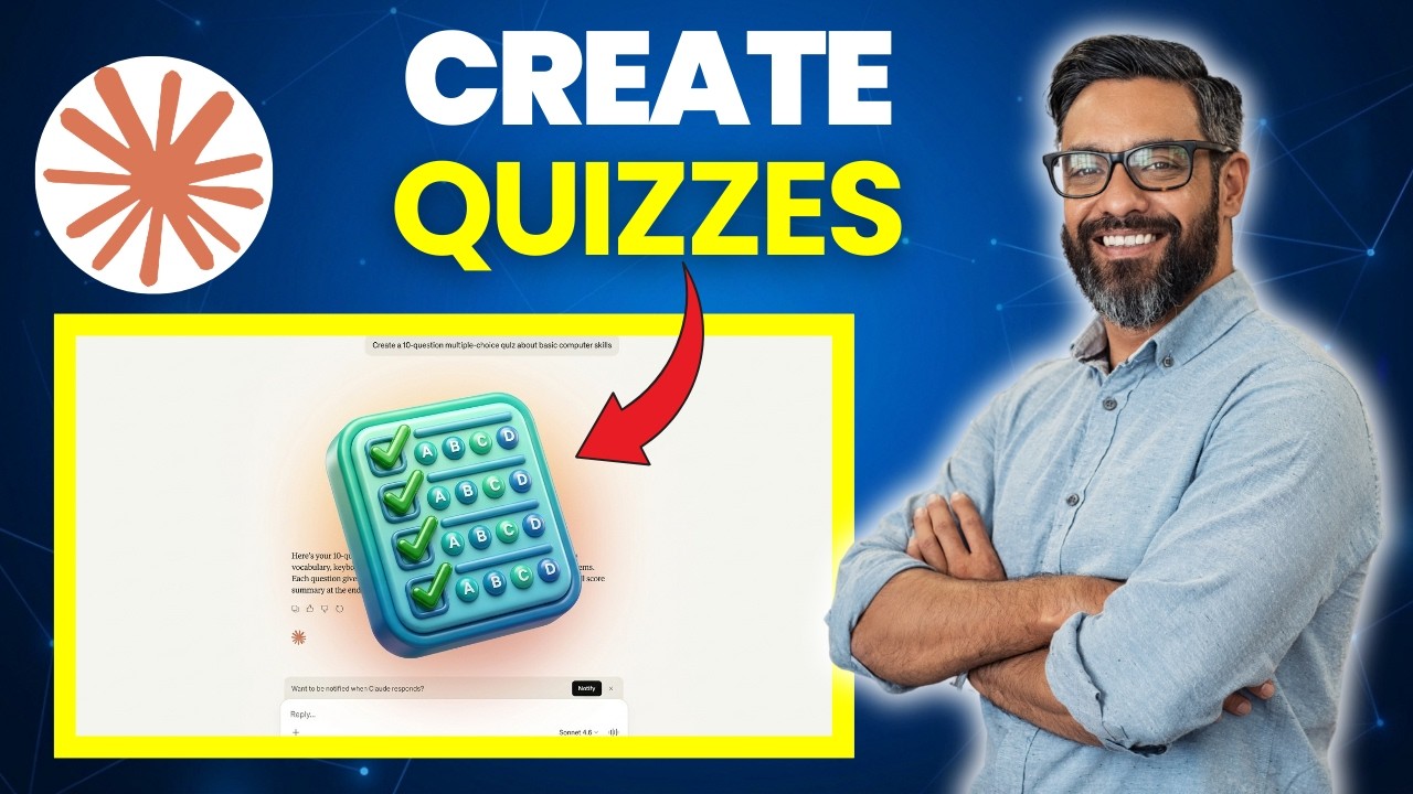 How to Create Quizzes With Claude AI - Quick Tutorial - YouTube