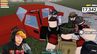 KreekCraft LOSES IT Trying to Get the Roblox Apocalypse Rising 2 Hunt Badge..