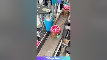 This Labeling Machine is MESMERIZING! #satisfying #oddlysatisfying #automation #factory