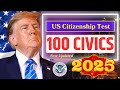 2025 random 100 civics questions and answers - U.S. citizenship interview I N400 Interview #n400