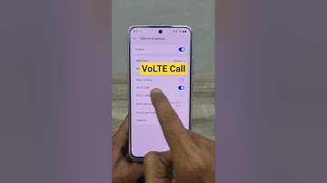 how to enable VoLTE calls on realme #android #quicktips #techshorts