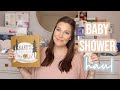 BABY SHOWER HAUL -- Everything I got for my baby | Sarah Brithinee