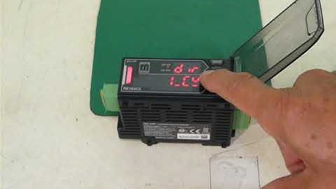 KEYENCE QS-M42/QS-10P Stepping motor / motor driver　動作確認