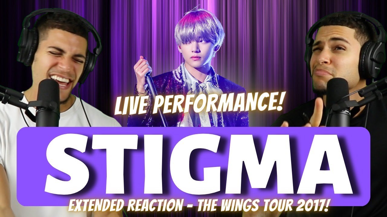 V - “STIGMA” Live Reaction!!! (The Wings Tour 2017 Performance!!)