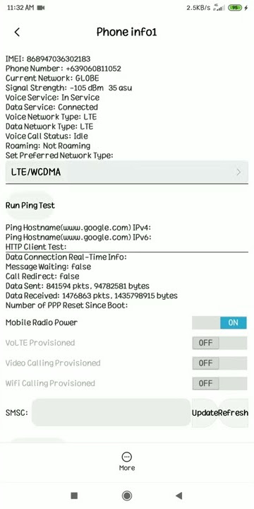 LTE/4g/5g only Settings ( Shortcut ) secret settings💕