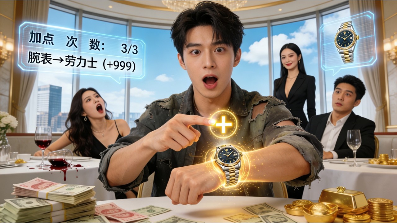 相親受辱，小夥竟靠加點逆襲百億！
