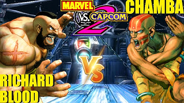 MvC2 Mvci Umvc3 CHAMBA vs RICHARD BLOOD pt 2