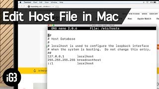 How to Edit Hosts File on Your Mac Computer