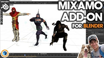 Import FREE Rigged and Animated Characters into Blender with the Adobe Mixamo Add-On