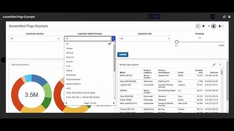 Using Filters in Assembled Pages (9.0.0)