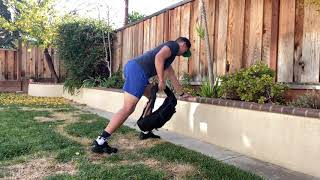 Backpack Single Arm Row