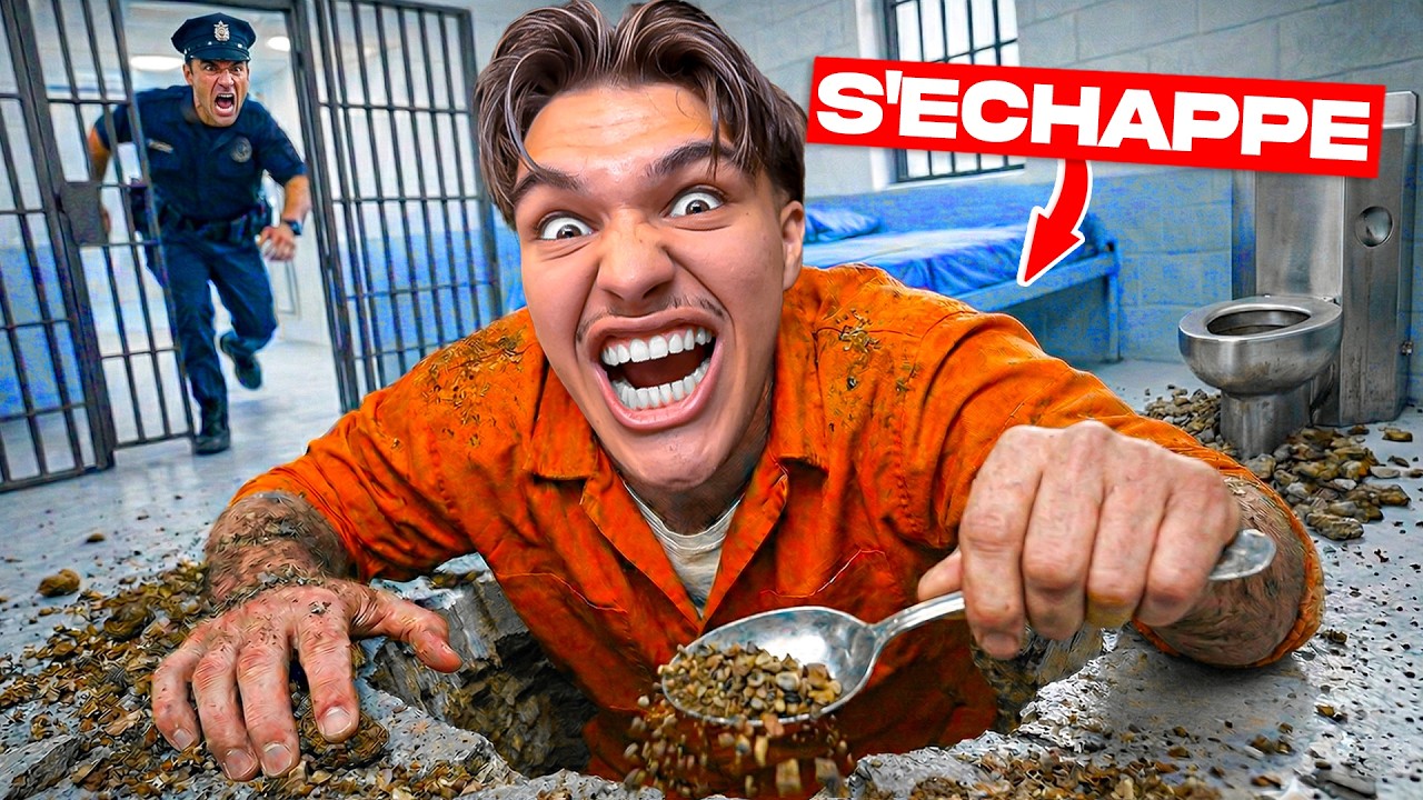 J'ai Tenté de M'ÉVADER de la Pire PRISON qui existe !